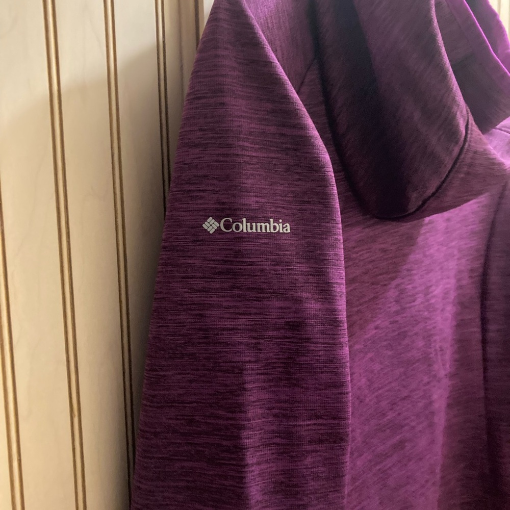 Columbia Purple Fleece Hoodie - Picture 3 of 6
